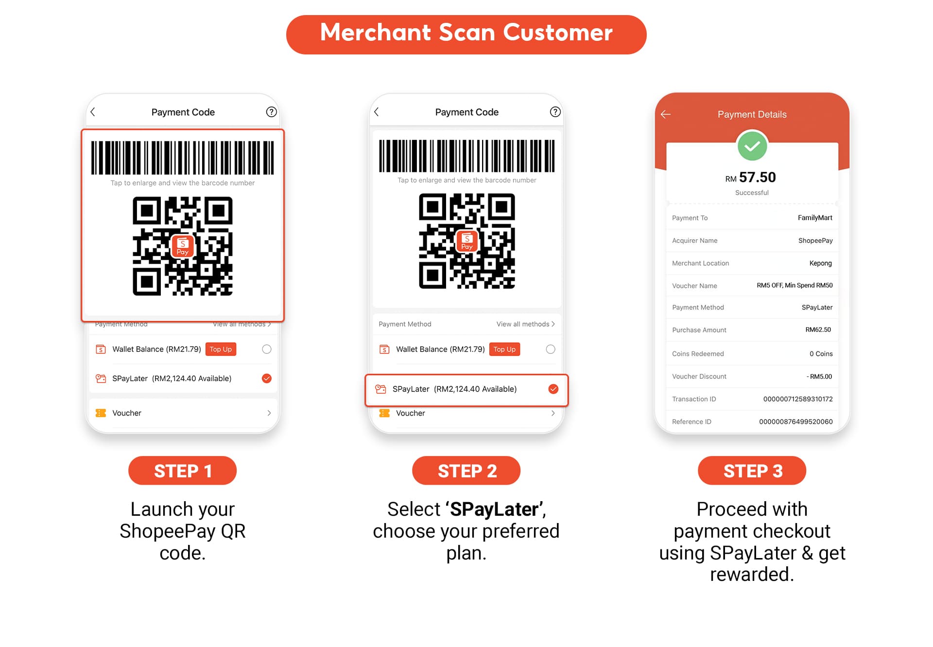Merchant Scan Customer